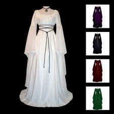 Robe déguisement médiéval femme gothique rétro vintage mode Renaissance