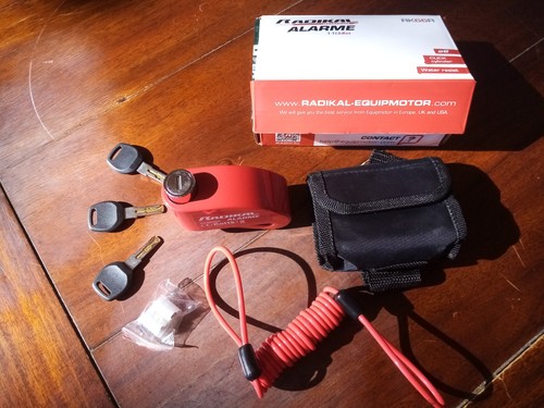 Bloque disque alarme - , 110db