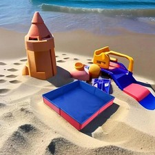 Bac à sable épais et