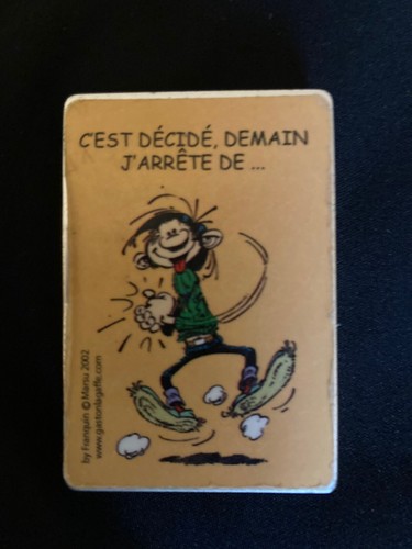 Briquet champ gaston lagaffe - briquet,