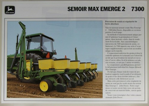 Prospectus brochure semoir - prospectus,