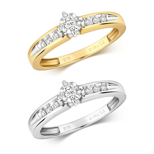 Bague solitaire femme - solitaire,