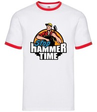 Stop, Temps De Marteau - Ringer Pour Hommes - Artisan Bricoleur Charpentier