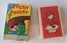 VINTAGE carte de jeux années 60/70 le petit POUCET  CATEL FARCY  15 paires 