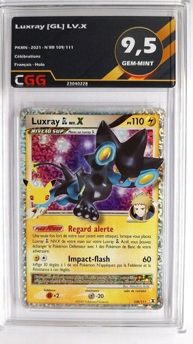 Carte pokemon luxray lv x - carte, [gl]