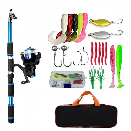 Kit canne pêche - canne,