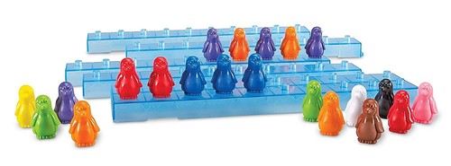 Jeu math pingouins kit - pingouins,