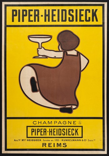 Affiche poster champagne - ,