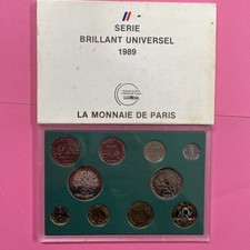 COFFRET BU 1989 EN Franc De 1