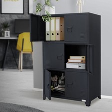 Armoire bureau anthracite