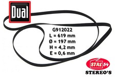 Courroie platine disque vinyle