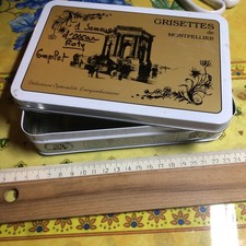 Boite métal grisettes - boite,