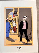 HERGE SERIGRAPHIE  TINTIN LE