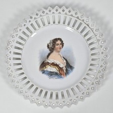 🍀Saxe Assiette Porcelaine