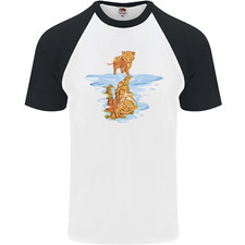 Drôle Tigre Chat Réflection