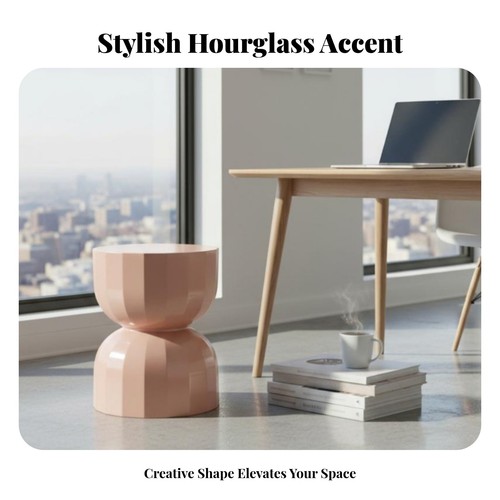 Tabouret forme sablier - tabouret, en
