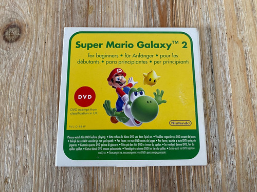 Nintendo wii dvd super mario - nintendo,