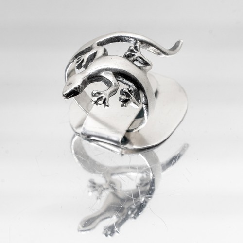 Gecko 925 bague - gecko,