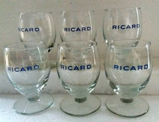 LOT 6 VERRES RICARD 11 CL 