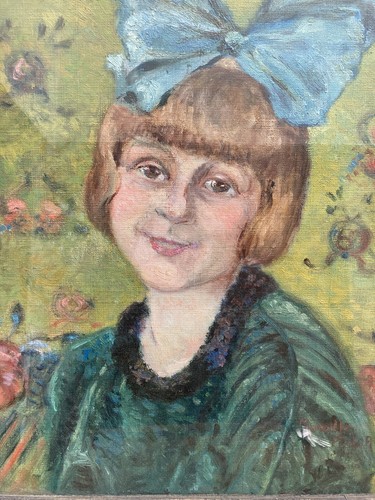 Très belle peinture huile - belle,