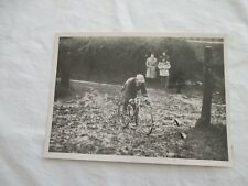 PHOTOGRAPHIE DE PRESSE MIROIR DU SPRINT CYCLISME CYCLISTES VÉLO ANNÉES 30 +- 