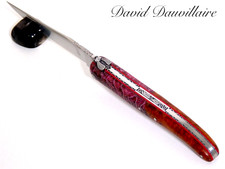Laguiole "Bimatière" ciselé par  David DAUVILLAIRE