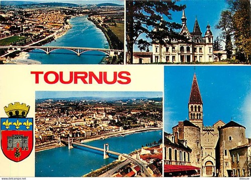 Carte postale tournus - postale, 71