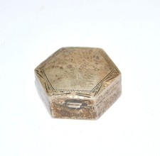 Boite pilulier hexagonale - boite,