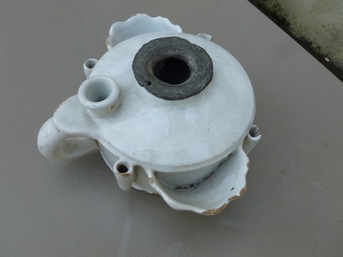 Gros encrier faience - encrier,
