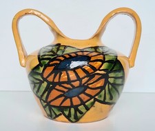 Vase en poterie vernissée de