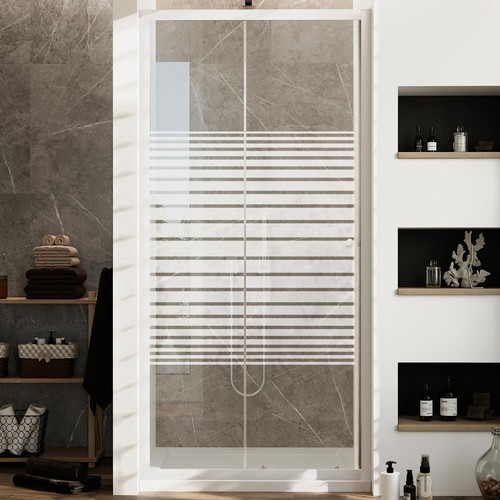 Porte douche coulissante 140cm - porte,