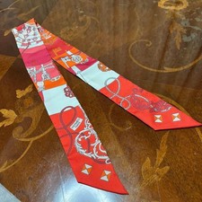 Écharpe HERMES Twilly Tours