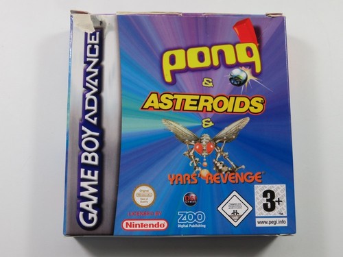 Pong asteroids yars - pong, &