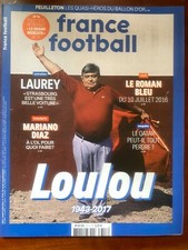 FRANCE FOOTBALL 4/07/2017; Hommage à Nicollin (1943-2017)/ Entretien Laurey