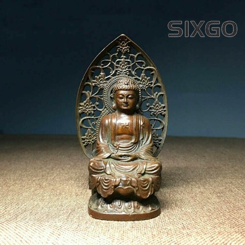 9cm buddhism antique - buddhism, bronze