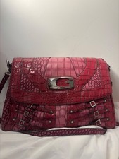 textured faux-crocodile Y2k