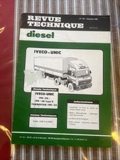 revue technique IVECO UNIC 190 30 190 30 II 2 TURBOSTAR 190 33 Rt Diesel camion 