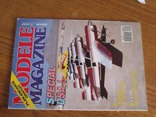 $$$ Revue Modele Magazine N°472 Plan encarte Minitric  Cerf-volant  Futaba FC 28