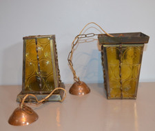 Paire de Suspensions Lanternes