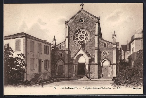 Cpa cannet l - cannet,, l´Église