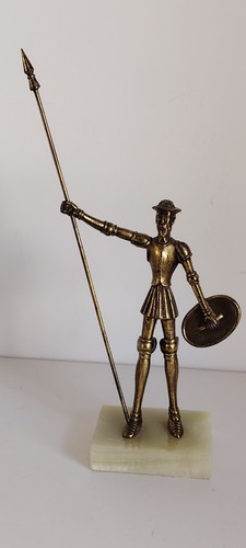 Statuette don quichotte métal - quichotte,