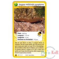 Carte Défis Nature Protect 94/300 Sangsue médicinale européenne ★ [FR] NM