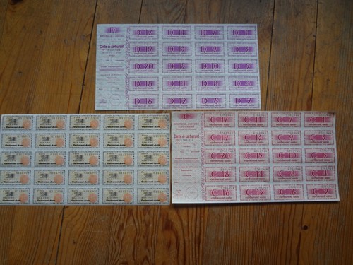 Carte carburant ticket - -,