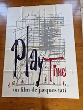Affiche originale playtime - affiche,