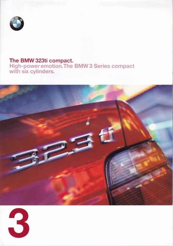 Catalogue brochure bmw - catalogue, 323