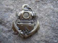 INS 135 . GENDARMERIE . GENIE . PLONGEURS . BREVET  BRONZE  MATRICULE . SUPERBE