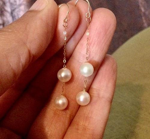 Jaune massif 14k boucles - or, 14k-boucles