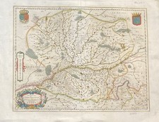 (CARTE D'ANJOU). BLAEU