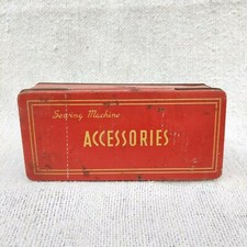 Boîte En Fer À Couture Vintage Des Années 1950 Accessoires Collectibles TB838