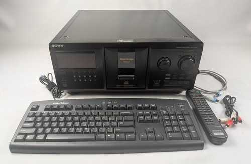 Sony megastorage cdp cx355 300 - sony,
